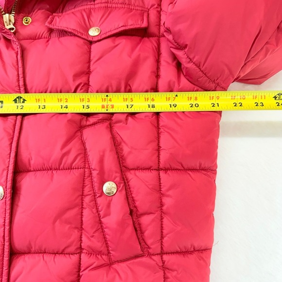 J. Crew Red Signature Primaloft Cropped Puffer Jacket Size S Water Repellent‎ - Picture 6 of 16